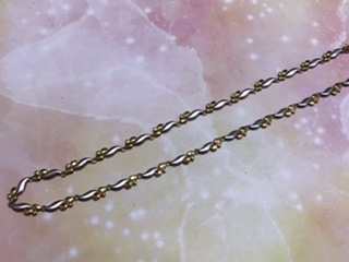 K18/PT900 コンビネックレス