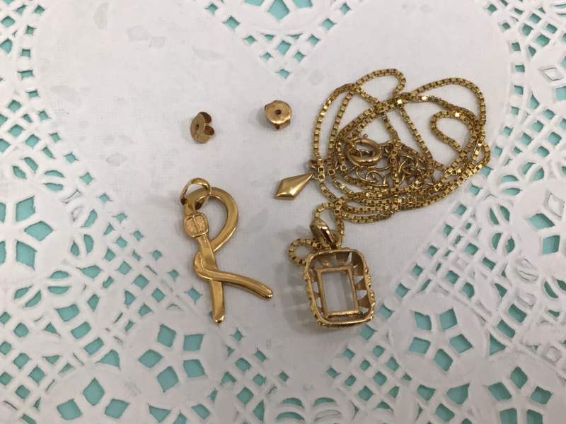 K18 壊れたネックレス 買取り