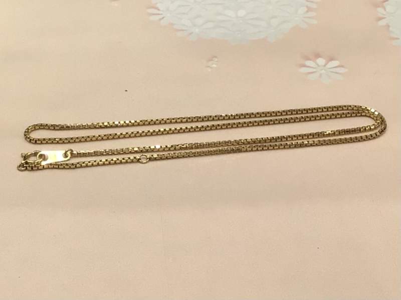18金 キヘイネックレスお買取致しました