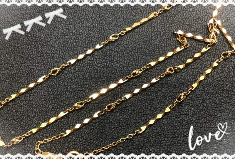 K18 ネックレス お買取しました。