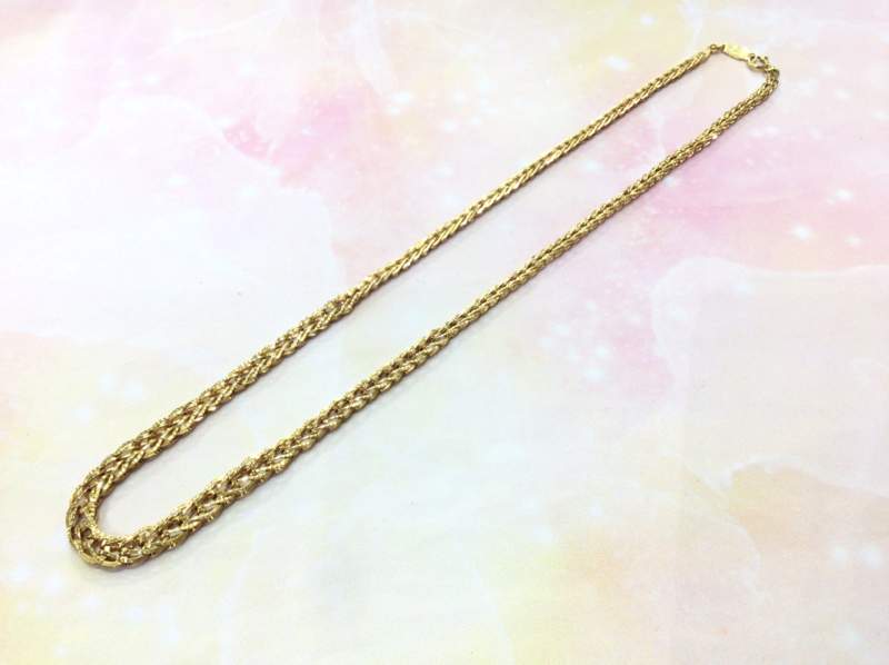 18金 イエローゴールド ネックレス をお買取りしました。