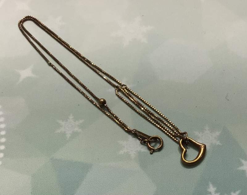 K18 オープンハート ネックレス 買取り 致しました✨