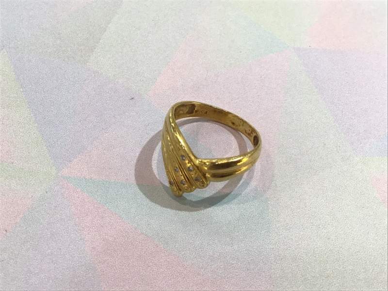 K18ダイヤリング 買取
