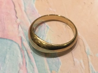 18金 イエローゴールド リング をお買取しました。