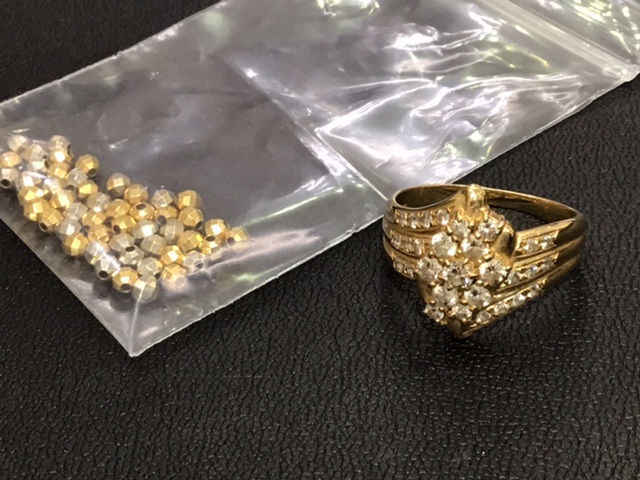 K18 ダイヤモンドリング パーツ 買取