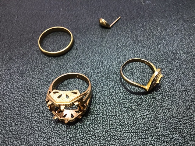 K18 リング ピアス お買取しました