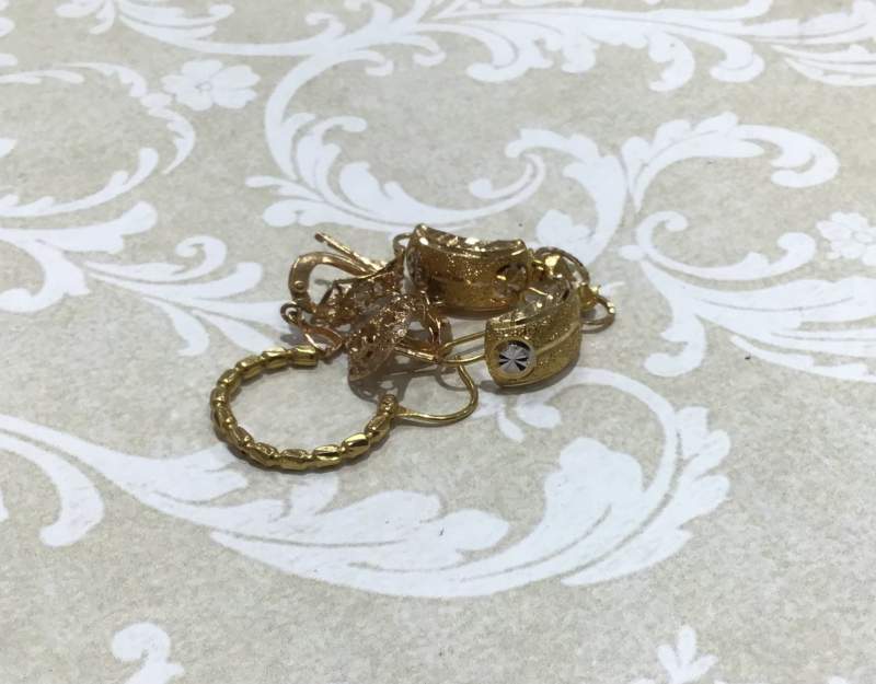 20金 ピアス