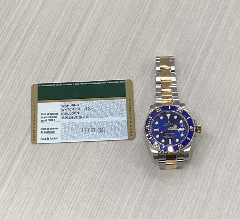 ROLEX 116613LB 買取