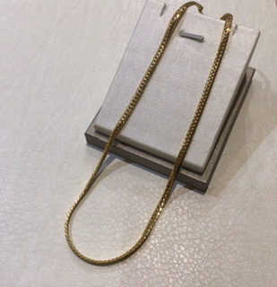 18金 イエローゴールド ネックレス をお買取致しました。