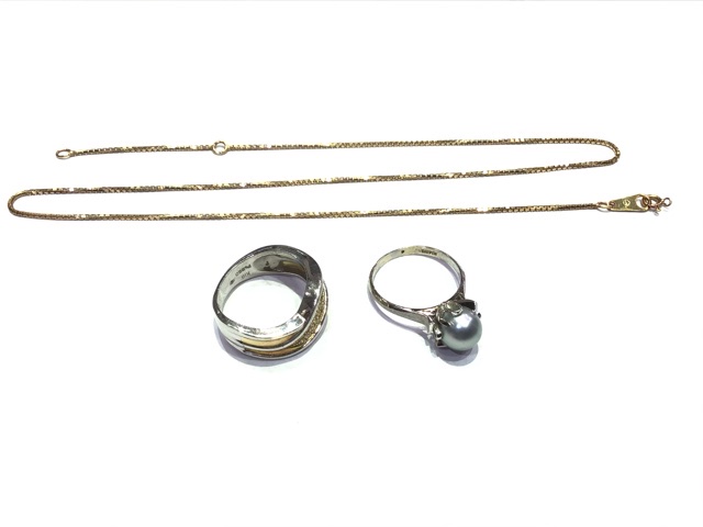 K18 ネックレス プラチナ リング お買取しました。