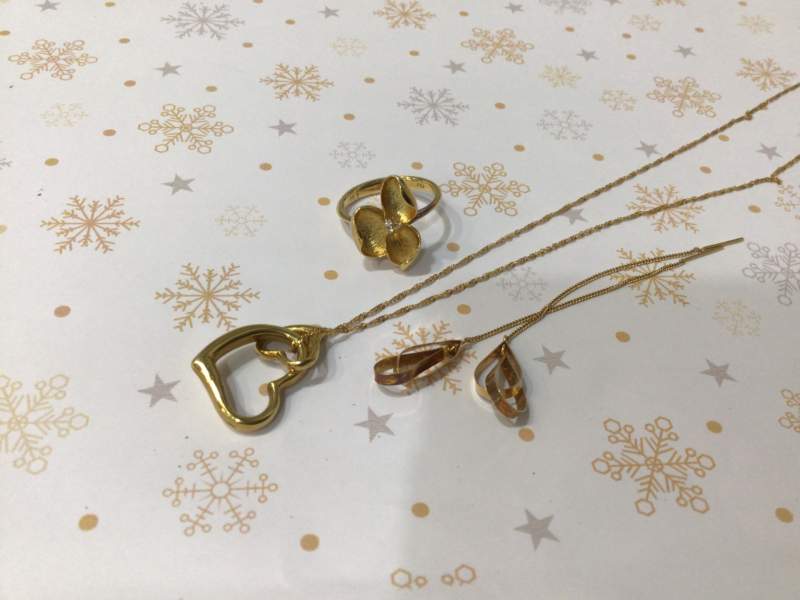 18金 イエローゴールド リング をお買取しました。
