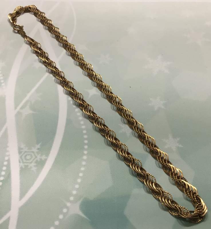 K18 スクリュー デザイン ネックレス 買取り致しました✨