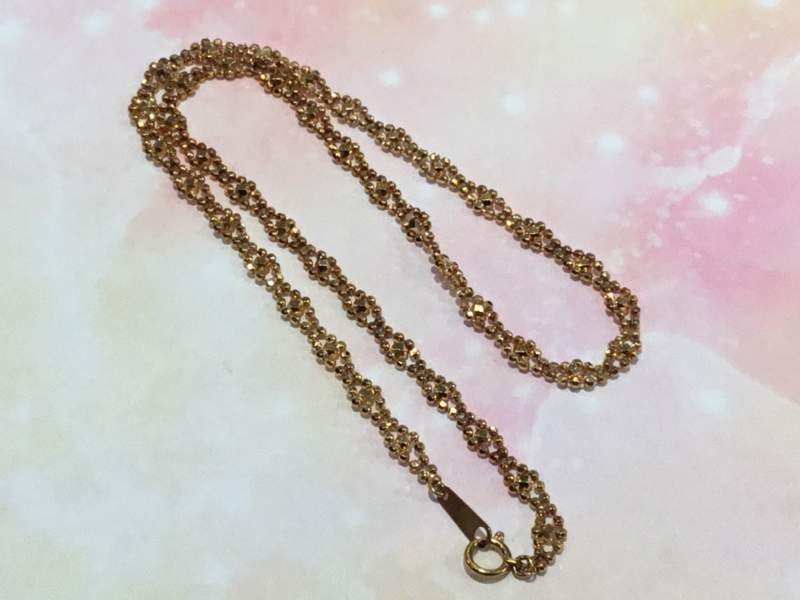 18金 イエローゴールド ネックレス をお買取致しました。