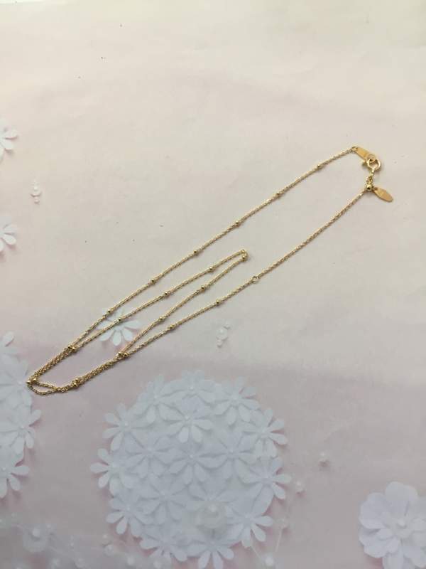 18金 イエローゴールド ネックレス をお買取しました。