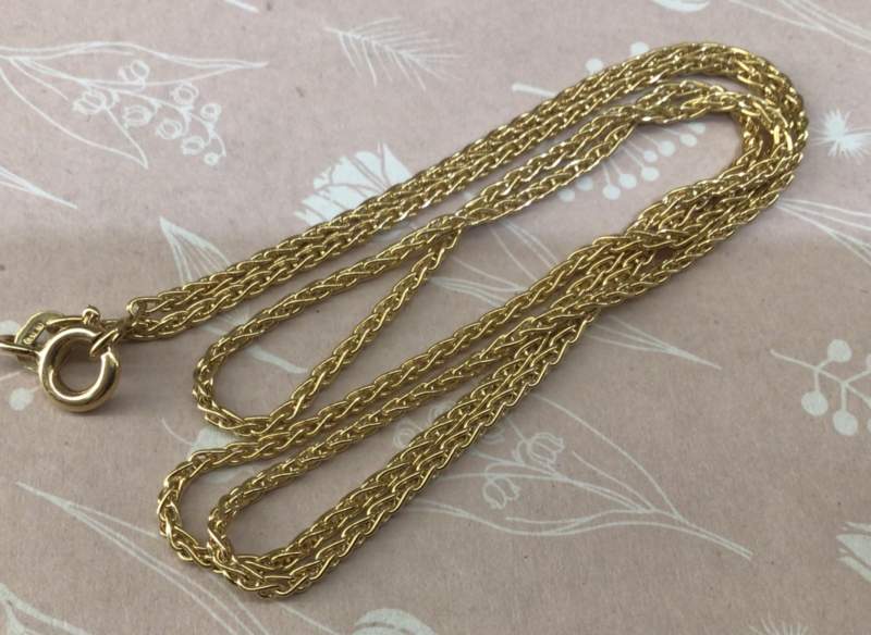 K18 ネックレス お買取致しました。