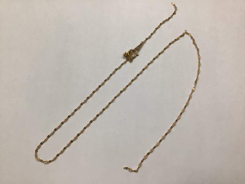 K18 ネックレス お買取いたしました