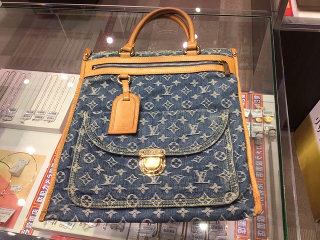 LOUIS VUITTON      デニムトート　お買取しました