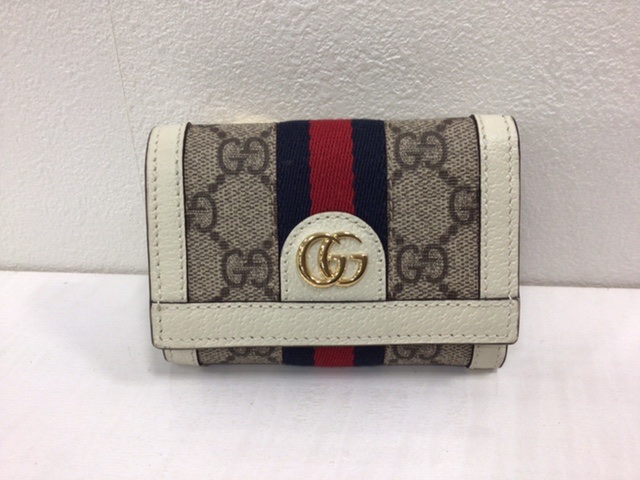 GUCCI (グッチ) 2つ折り財布 オフィディア をお買取しました。