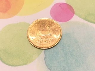 クルーガーコイン 22金 をお買取しました。