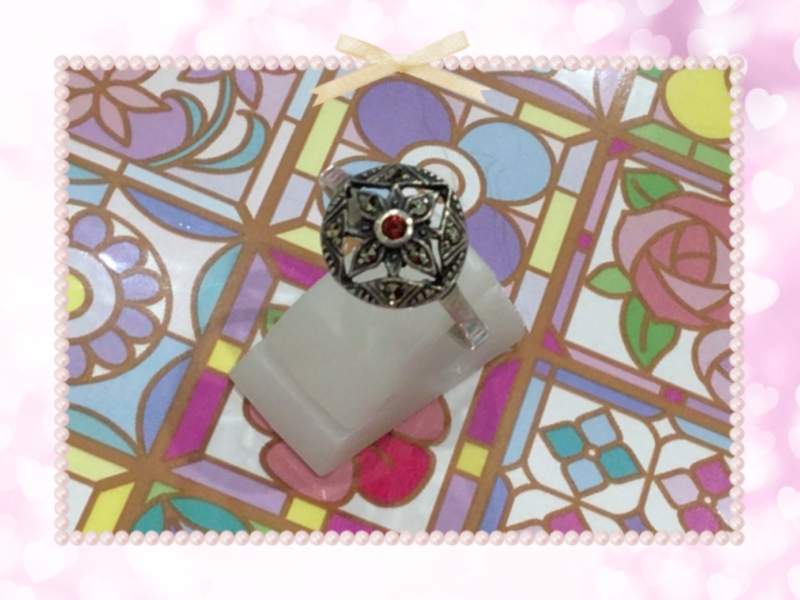 シルバー 925 石付きリング をお買取致しました。