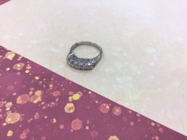 ダイヤモンド PT850 リングをお買取り致しました。