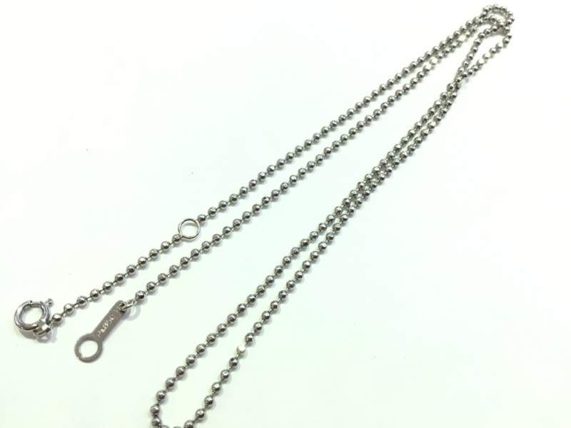 プラチナ ネックレス をお買取しました。