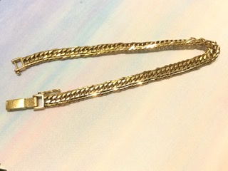 18金 イエローゴールド キヘイ ブレスレット をお買取しました。