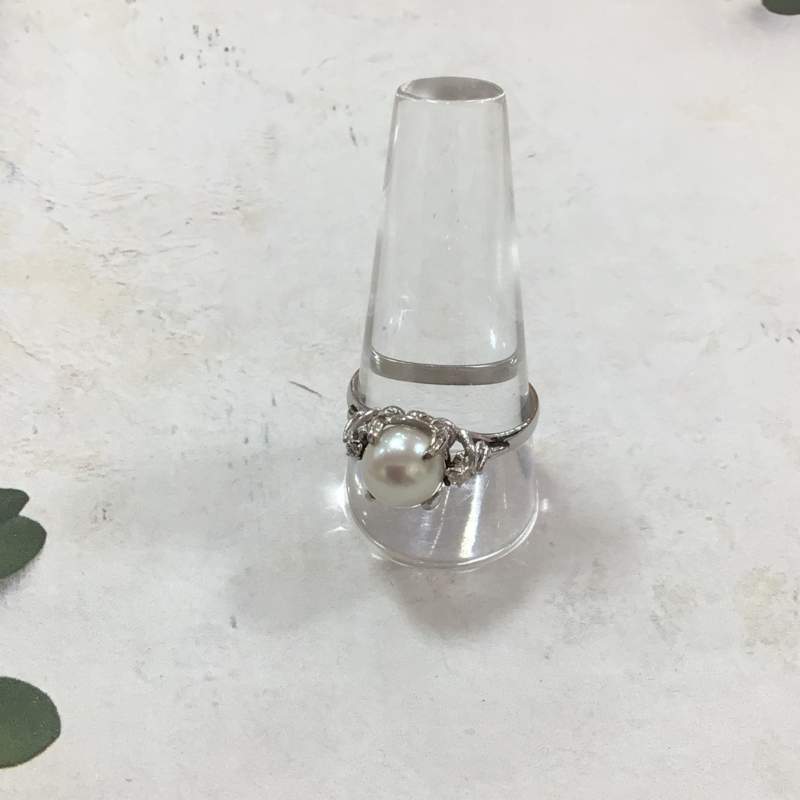 パール Pt800 リング お買取りしました