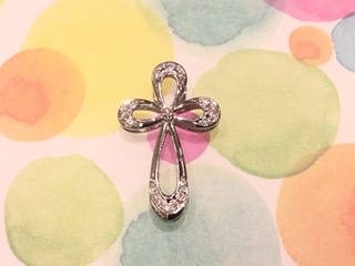ダイヤモンド 18金 ホワイトゴールド ペンダントトップ をお買取しました。
