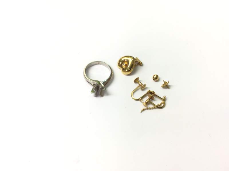 K18 イヤリング ペンダントトップ プラチナ枠 | R&K リサイクルキング