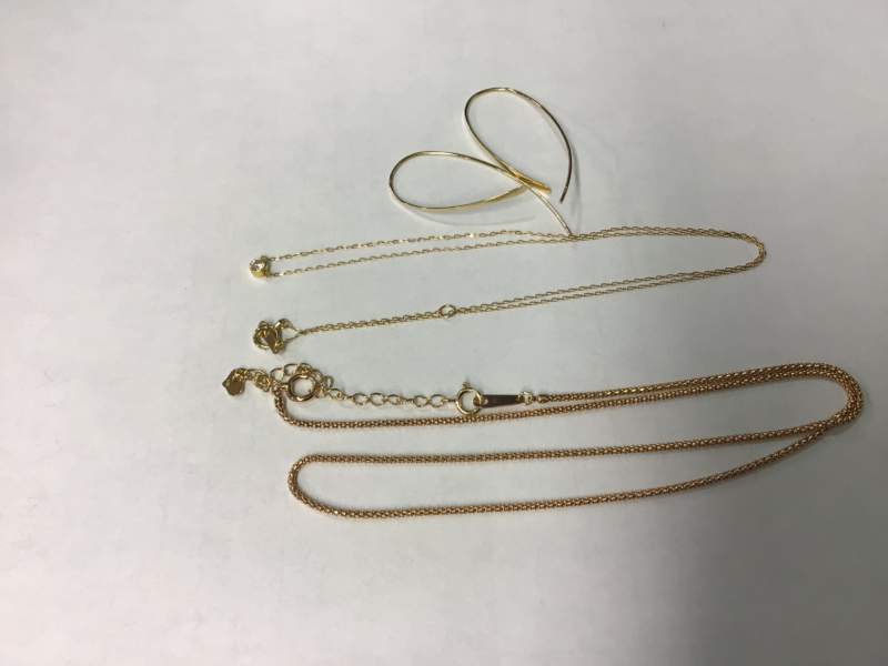 K18 ネックレス ピアス