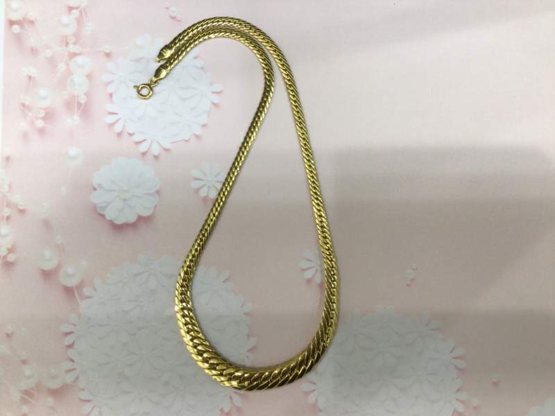 18金 イエローゴールド ネックレス をお買取しました。