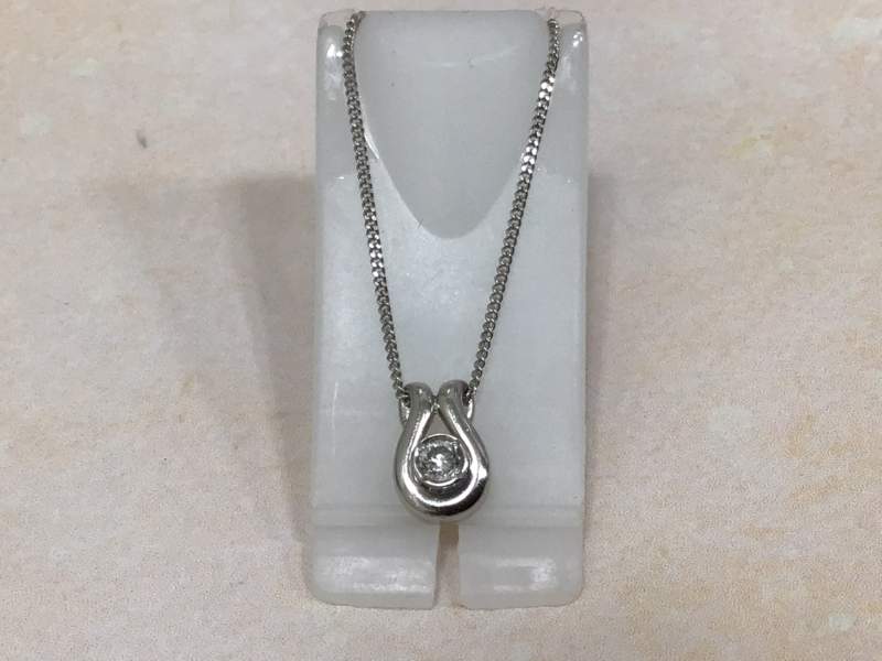 ダイヤモンド プラチナ プチネックレス お買取り