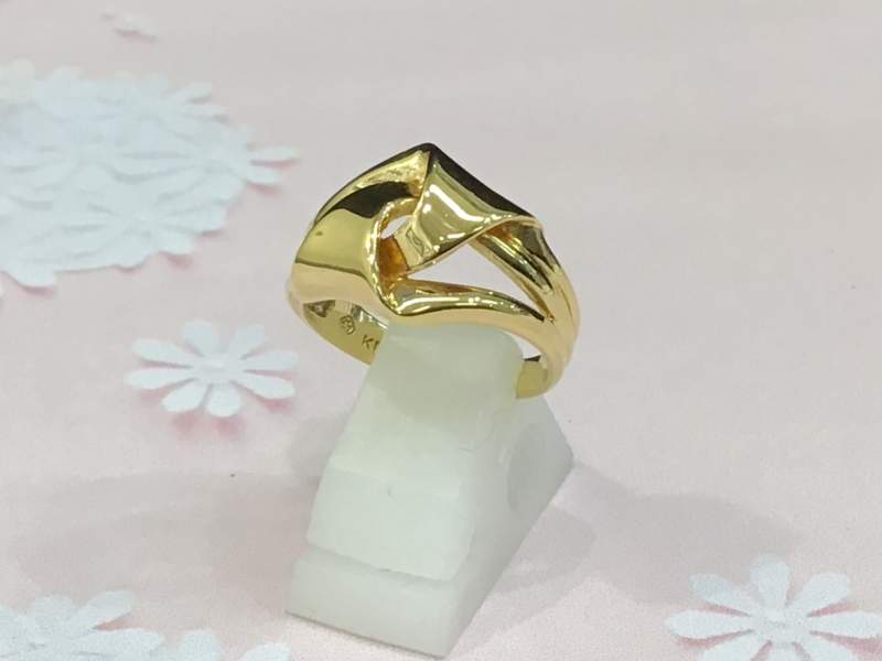 18金 イエローゴールド リング お買取致しました。