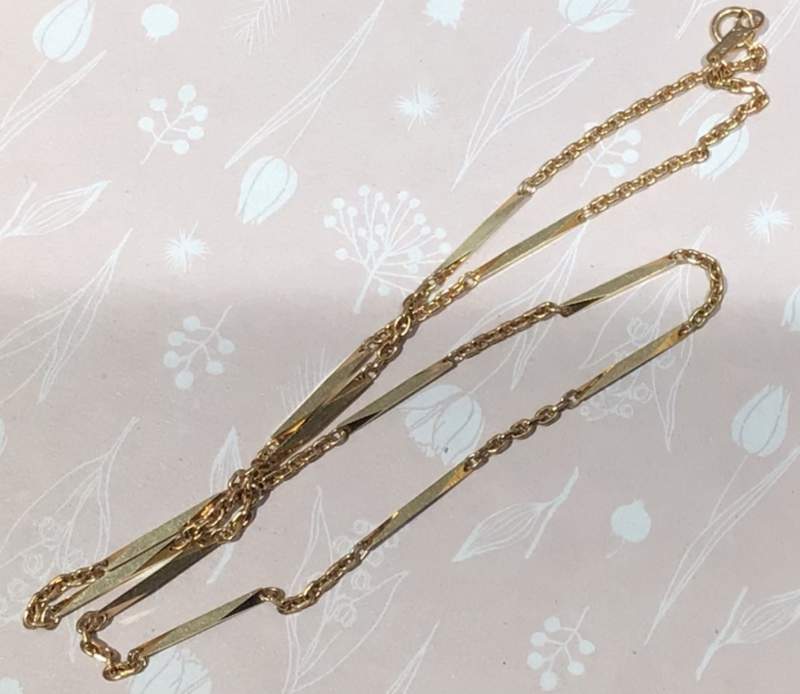 K18 ネックレス お買取致しました。