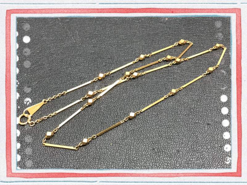 K18 ネックレス お買い取りしました。