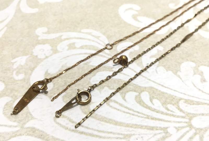 18金 ネックレス 破損品