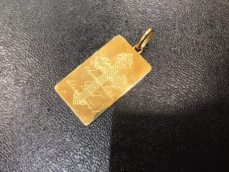k18 ペンダントヘッド お買い取りしました