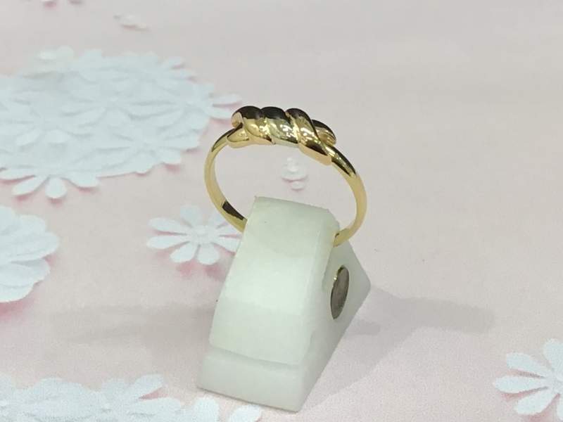 18金 イエローゴールド リング をお買取致しました。