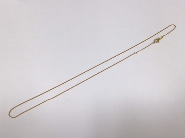 K18 ネックレス お買取り