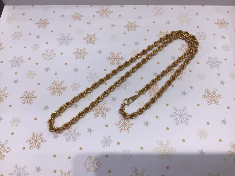 18金 イエローゴールド ネックレス をお買取りしました