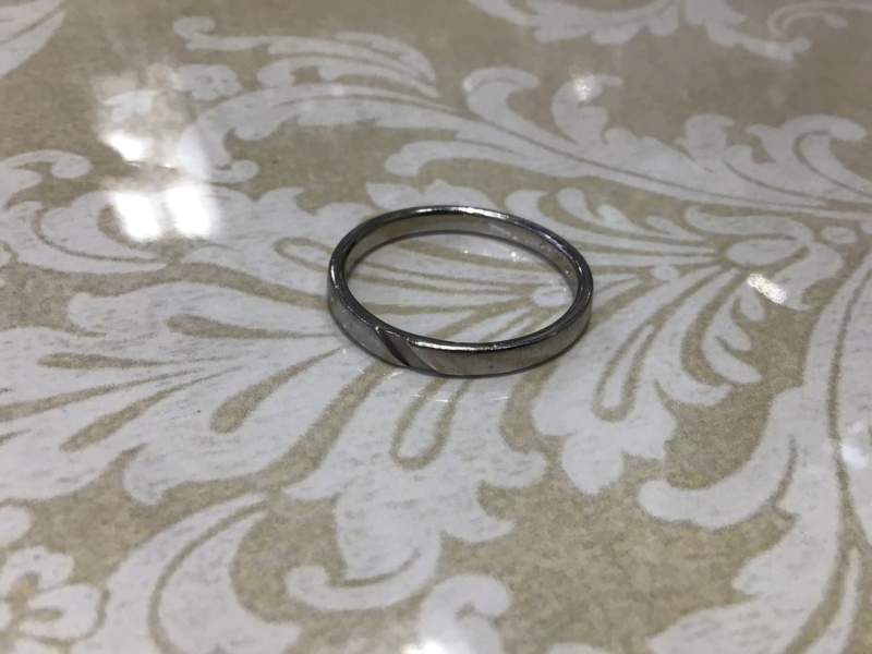 プラチナ 平打ち リング をお買取りしました。