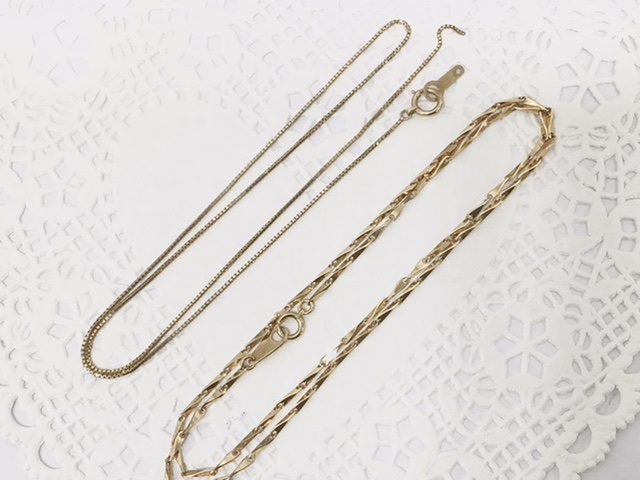 K18 ネックレス お買取りしました