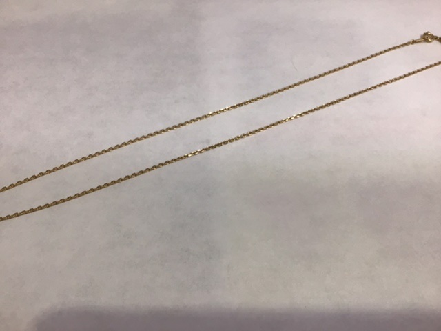 18金 ネックレス お買取しました