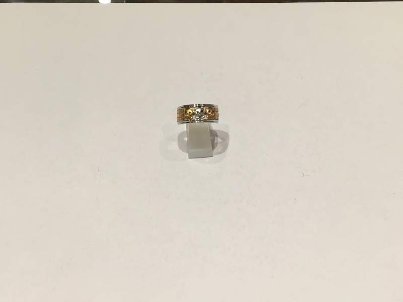 18金 プラチナ コンビ リング お買取しました。