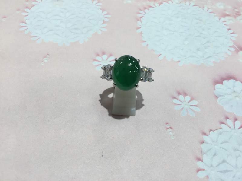 翡翠 18金 イエローゴールド リング をお買取致しました❤️