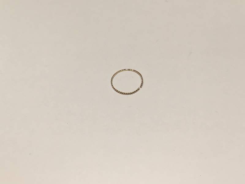18金 イエローゴールド リング お買取しました。