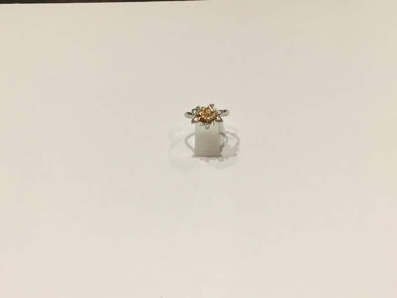18金 イエローゴールド ホワイトゴールド リング お買取しました。
