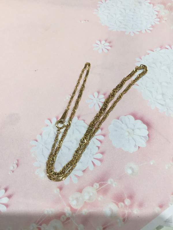 18金 イエローゴールド ネックレス をお買取致しました💕
