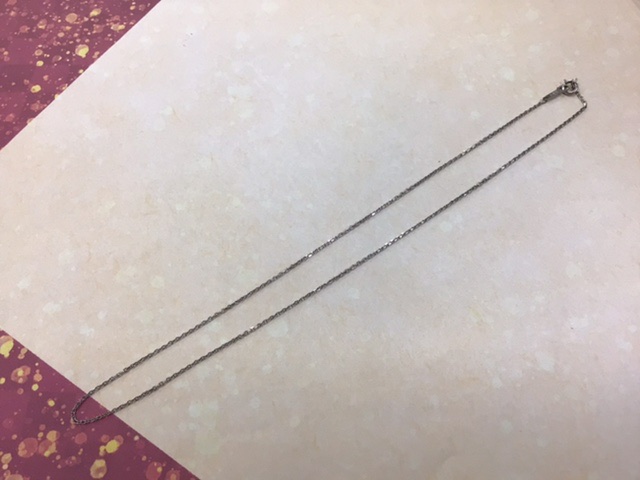 プラチナ850 ネックレス をお買取しました。